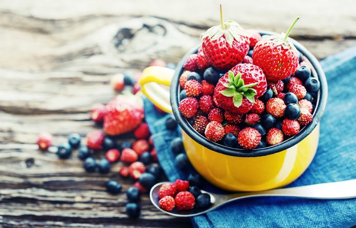Benefícios das frutas vermelhas