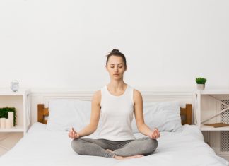 posturas de yoga para te ajudar a dormir